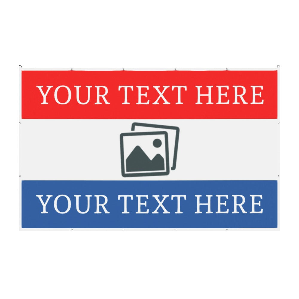Rangers Custom Printed Football Flag