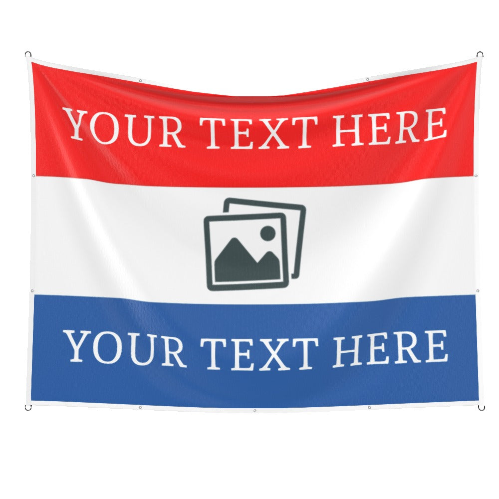 Rangers Custom Printed Football Flag