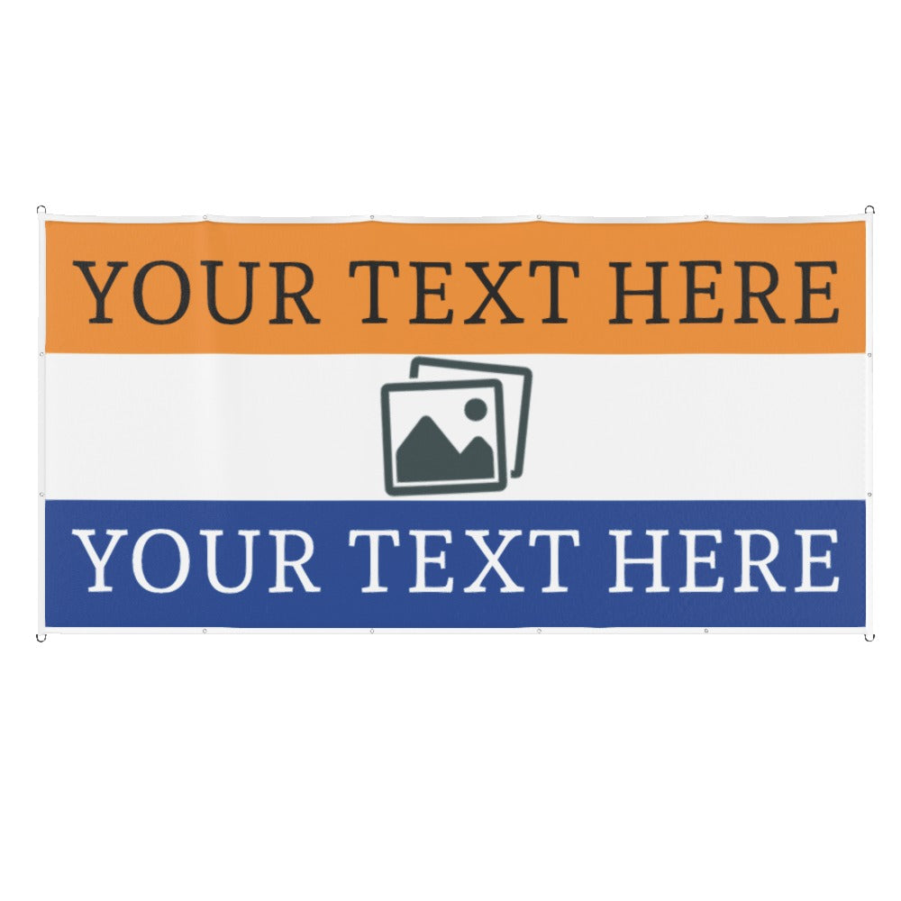 Luton Custom Printed Football Flag