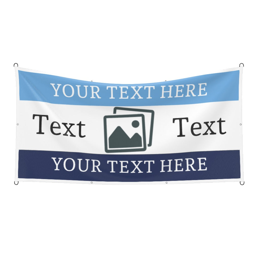 Man City Custom Printed Football Flag