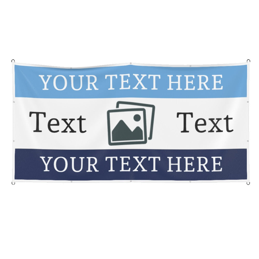 Man City Custom Printed Football Flag