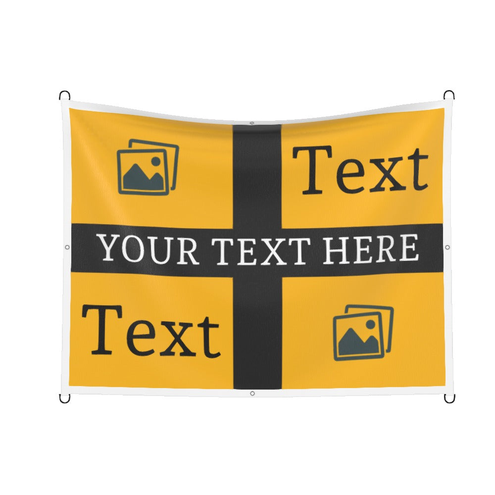 Wolves Custom Printed Football Flag