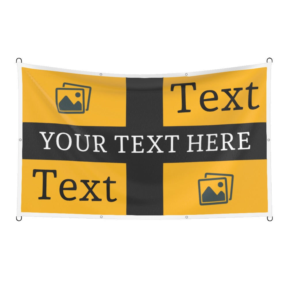 Wolves Custom Printed Football Flag