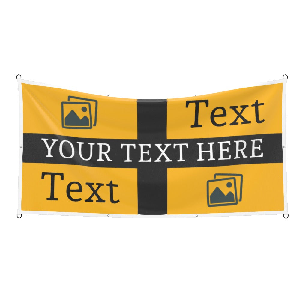Wolves Custom Printed Football Flag