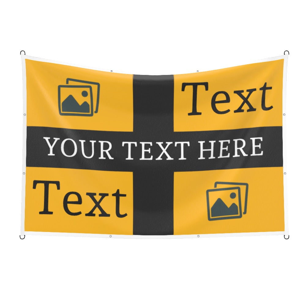 Wolves Custom Printed Football Flag