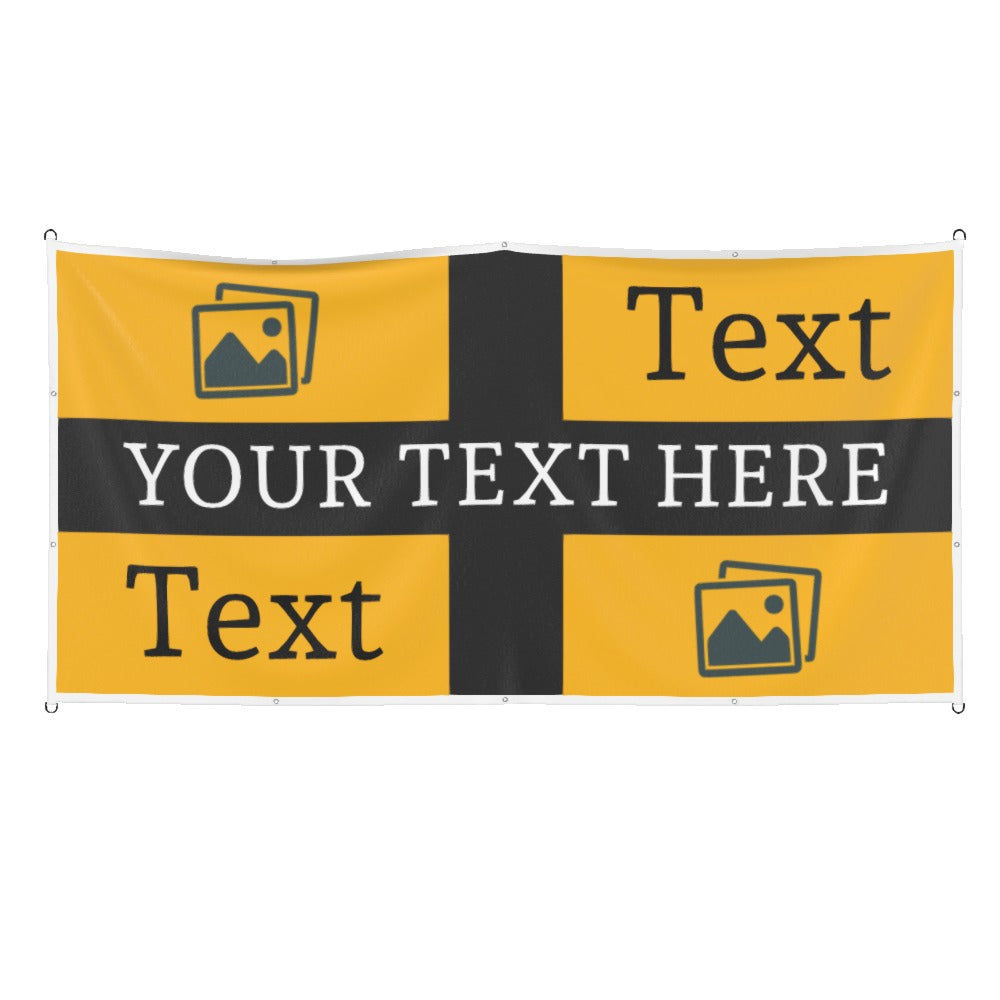 Wolves Custom Printed Football Flag