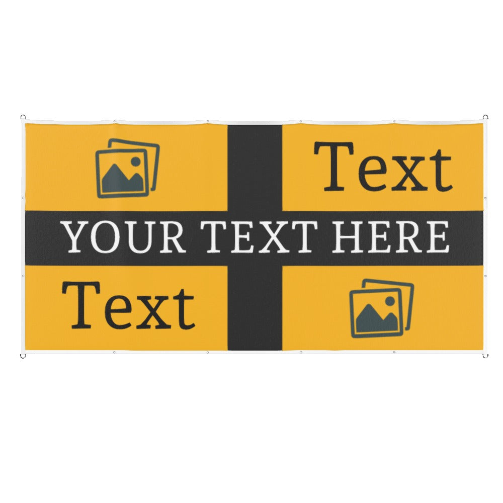 Wolves Custom Printed Football Flag