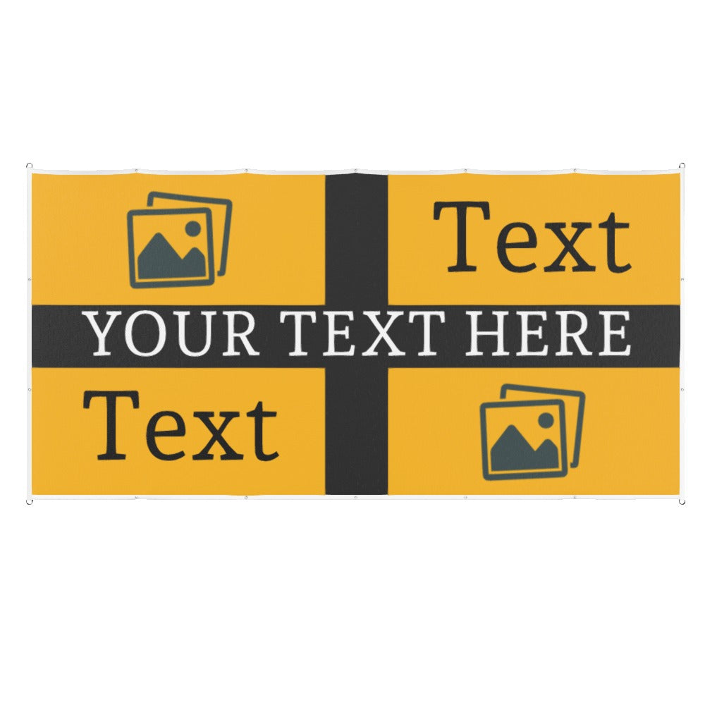 Wolves Custom Printed Football Flag