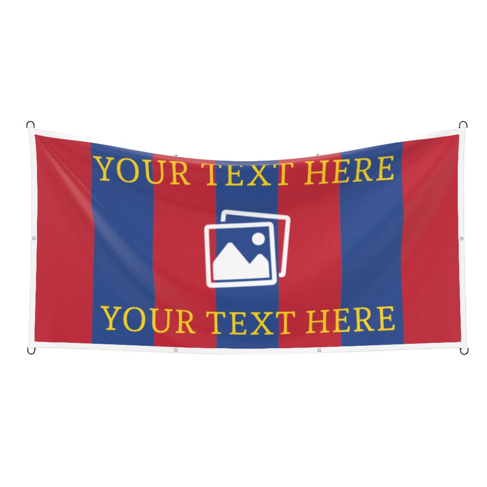 Crystal Palace Custom Printed Football Flag
