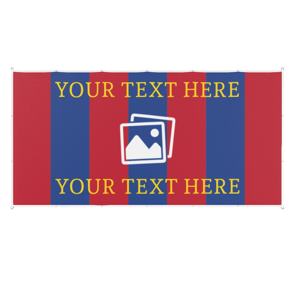 Crystal Palace Custom Printed Football Flag