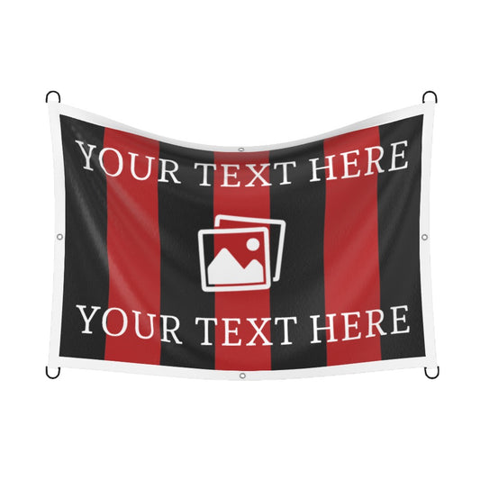 Bournemouth Custom Printed Football Flag