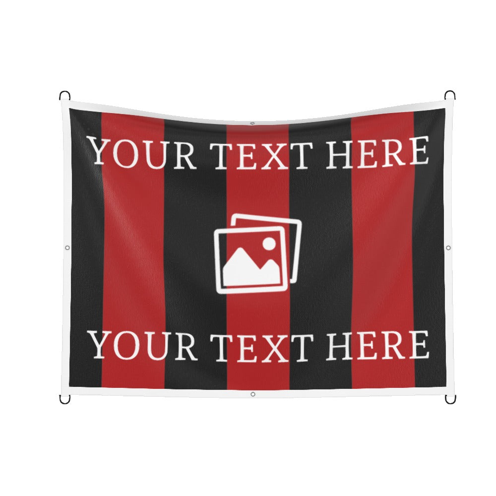 Bournemouth Custom Printed Football Flag
