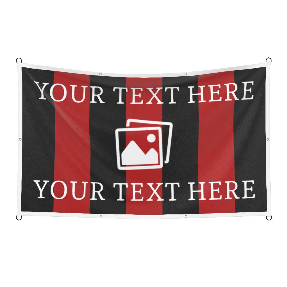 Bournemouth Custom Printed Football Flag