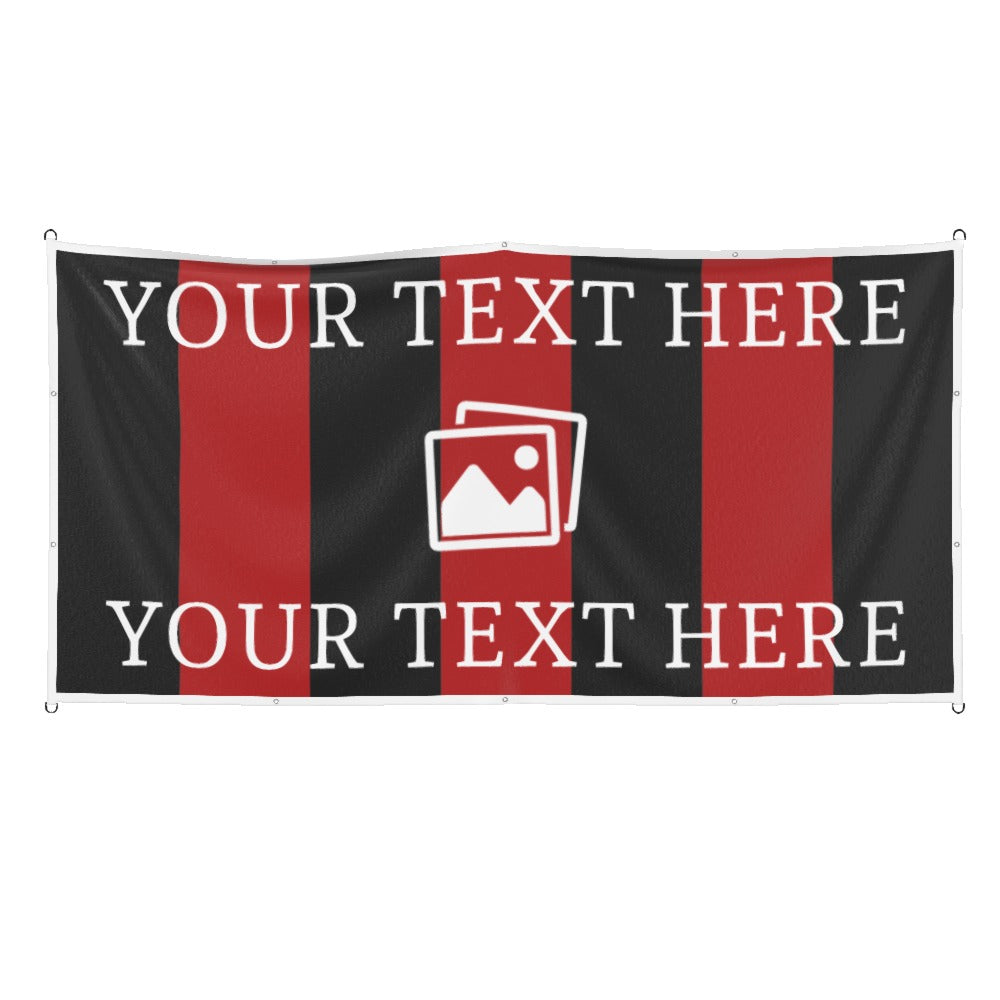 Bournemouth Custom Printed Football Flag