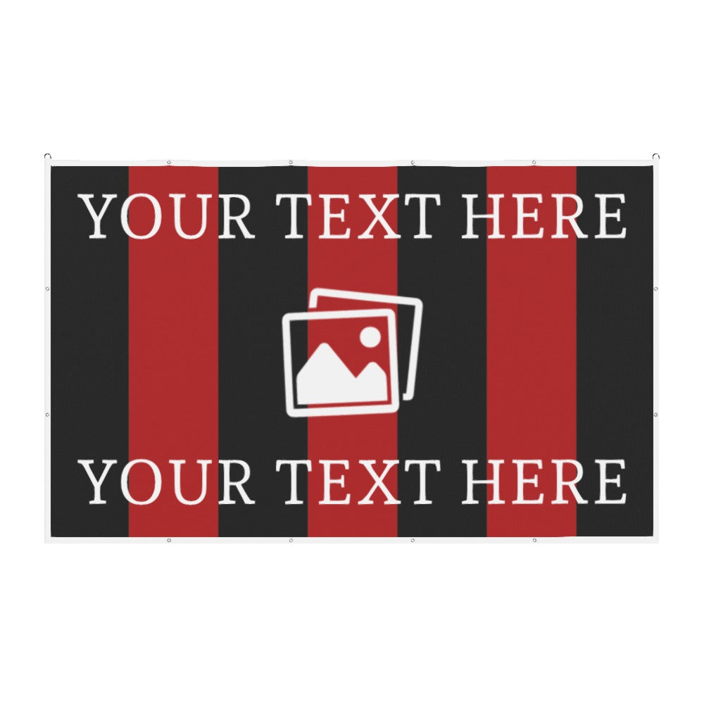 Bournemouth Custom Printed Football Flag