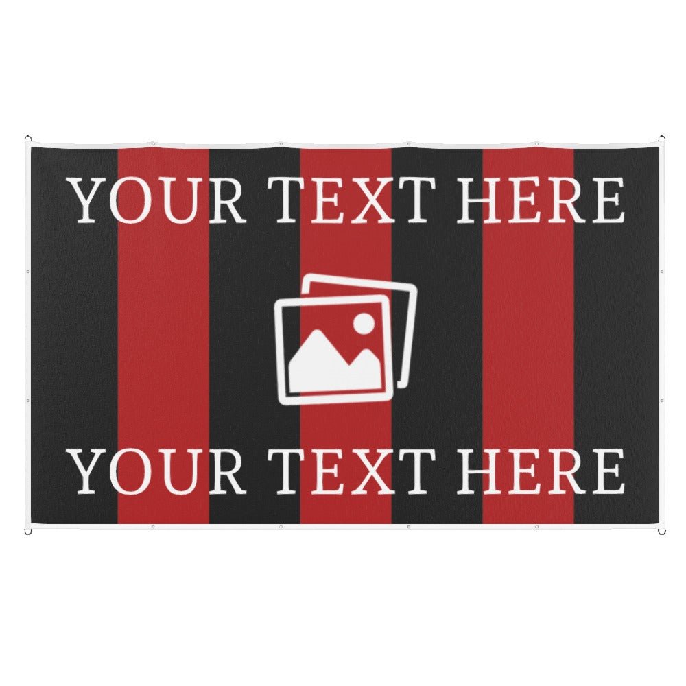 Bournemouth Custom Printed Football Flag