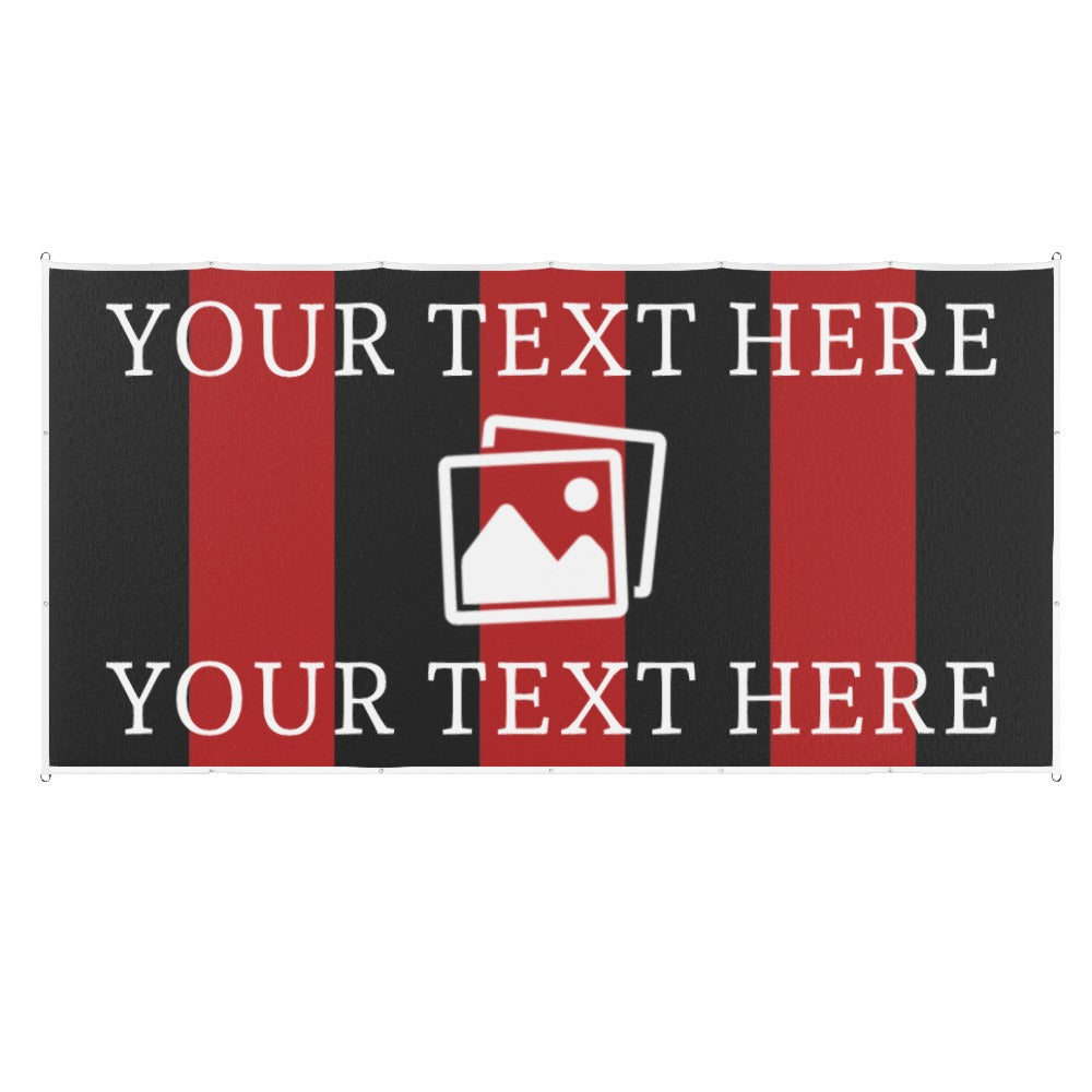Bournemouth Custom Printed Football Flag