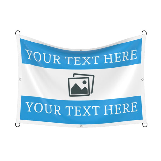 Blackburn Custom Printed Football Flag