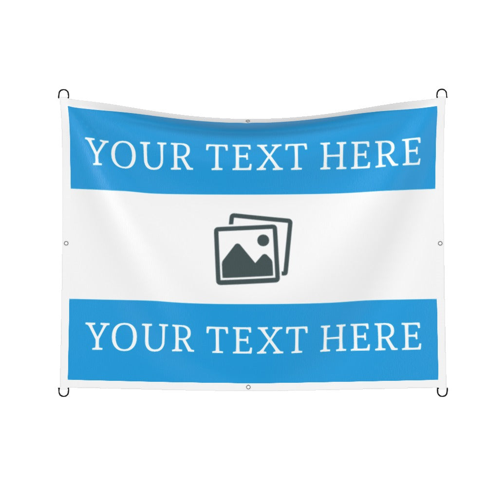 Blackburn Custom Printed Football Flag