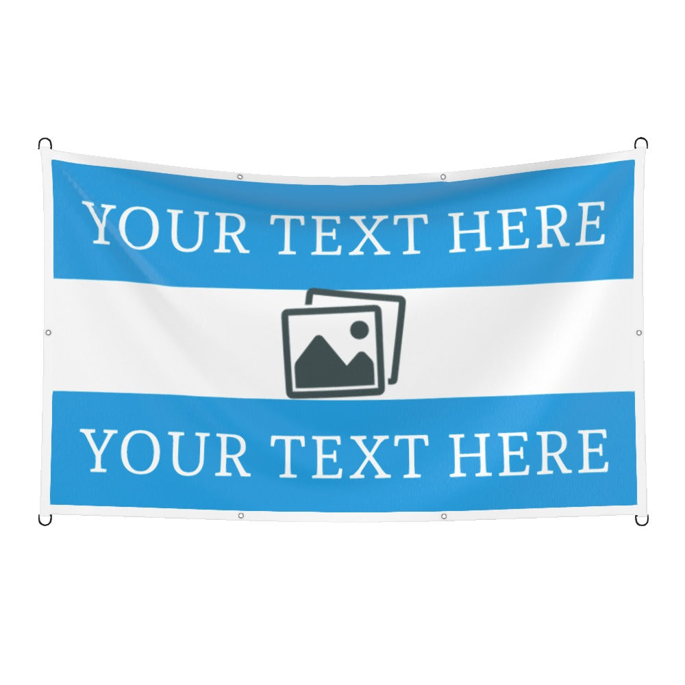 Blackburn Custom Printed Football Flag