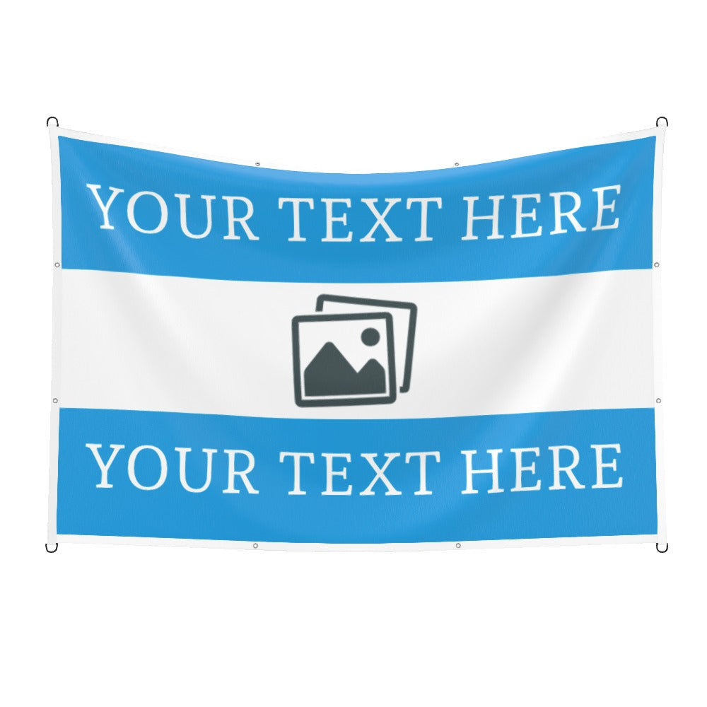 Blackburn Custom Printed Football Flag