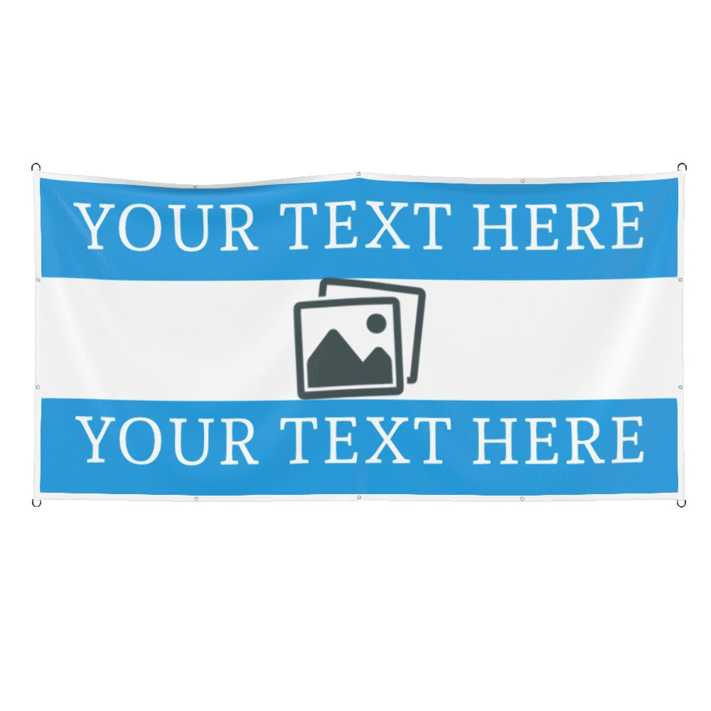 Blackburn Custom Printed Football Flag
