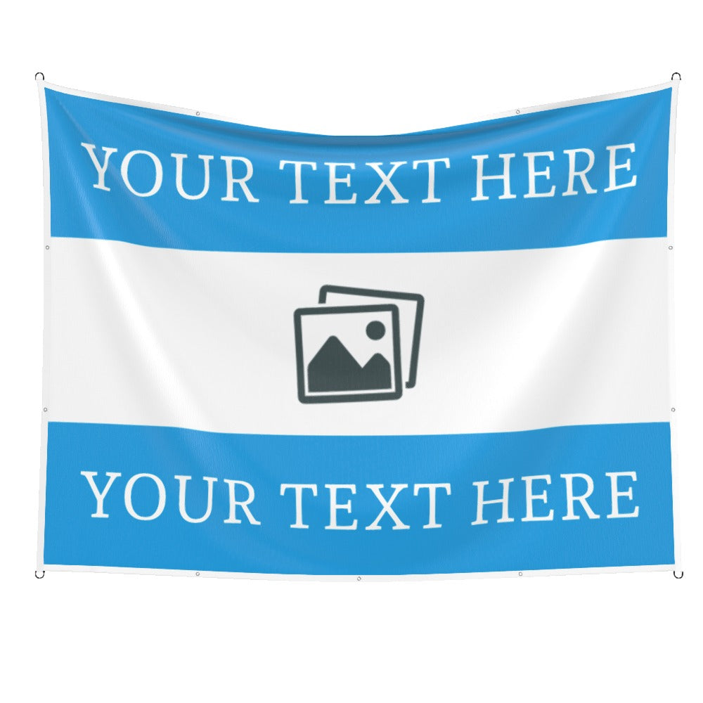Blackburn Custom Printed Football Flag