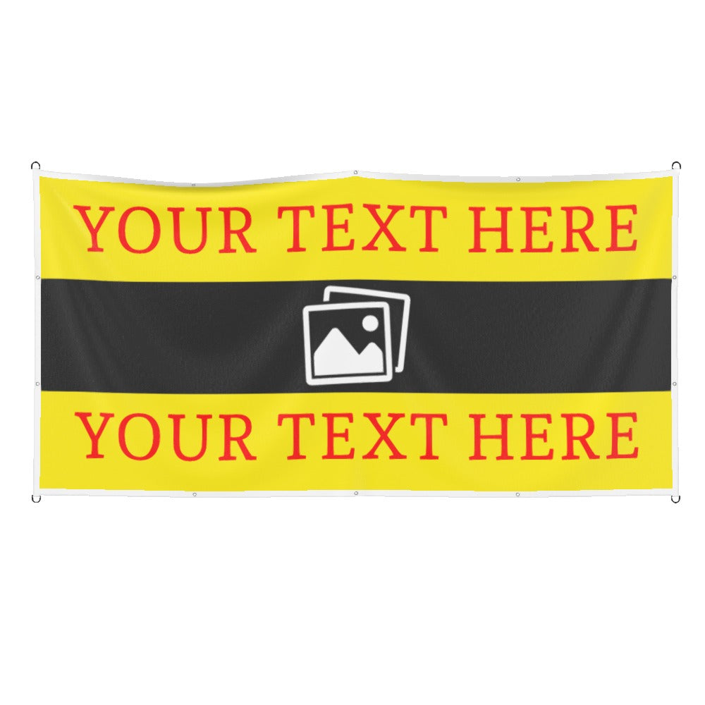 Watford Custom Printed Football Flag