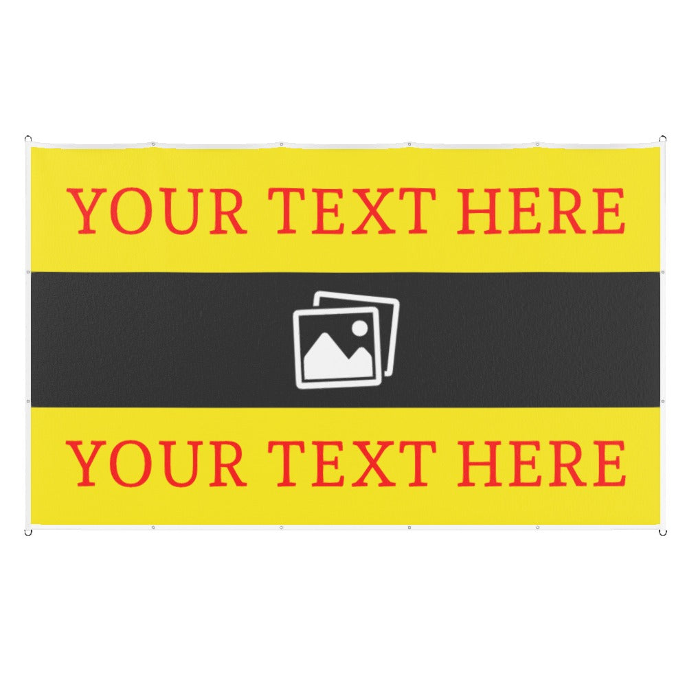 Watford Custom Printed Football Flag