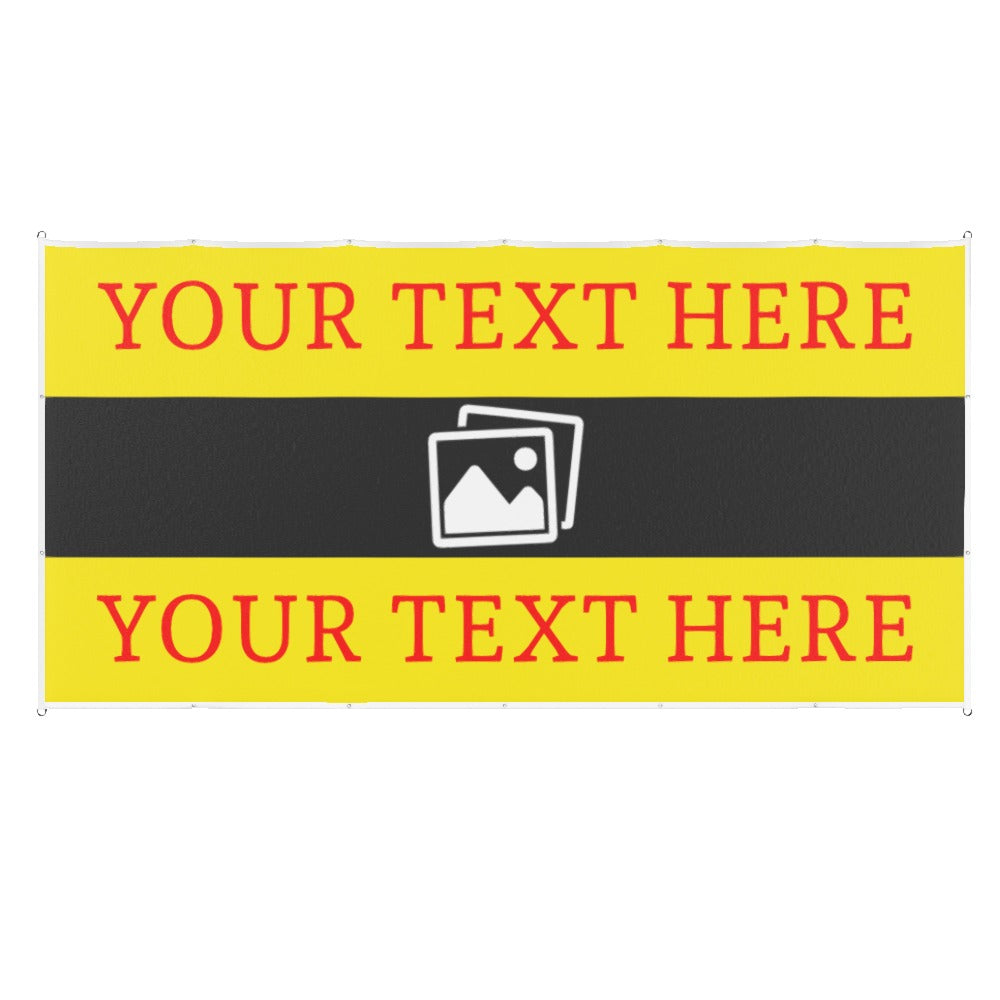 Watford Custom Printed Football Flag