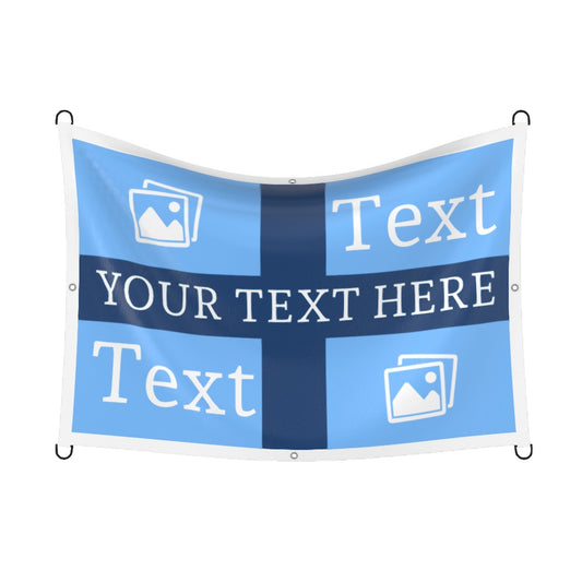 Coventry Custom Printed Football Flag
