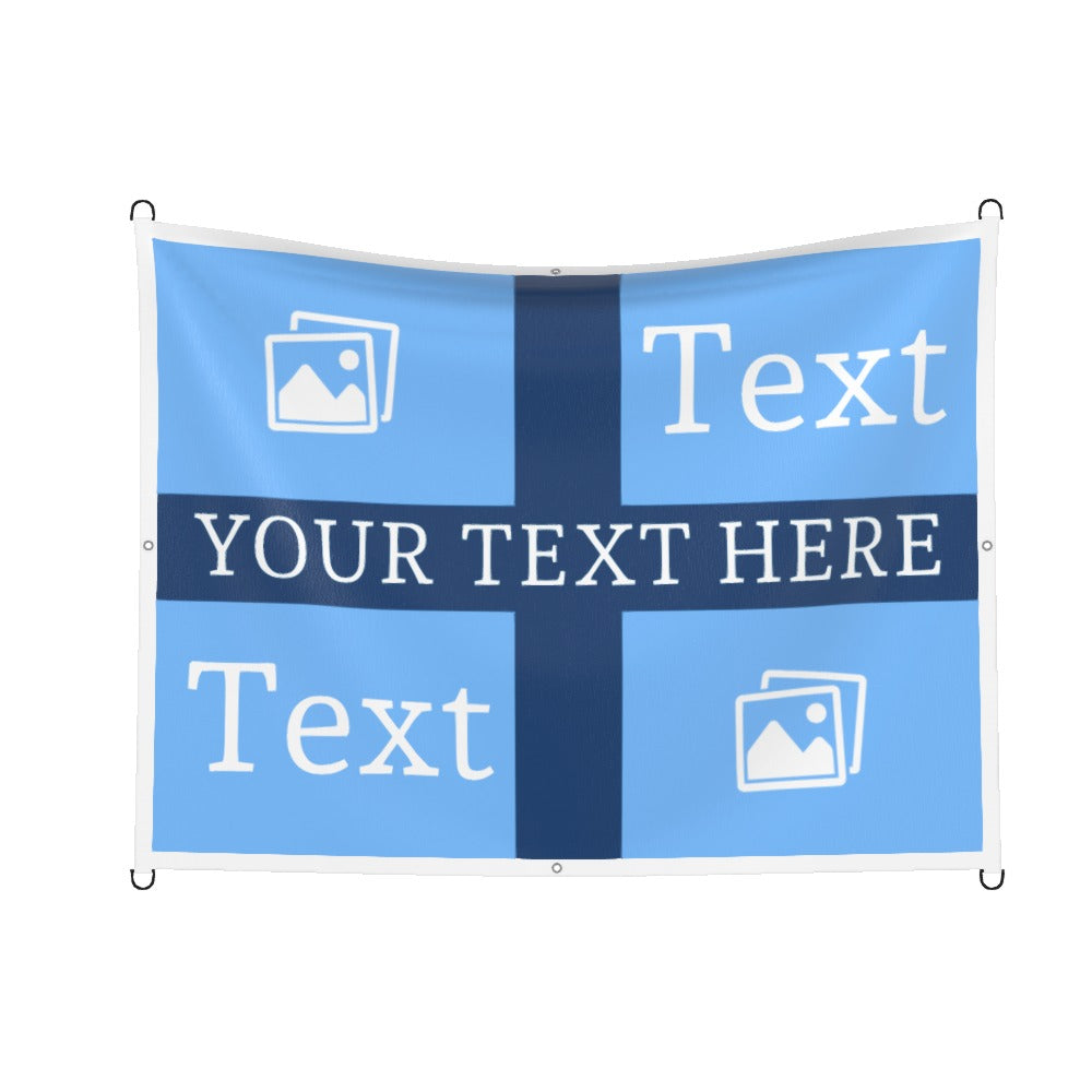 Coventry Custom Printed Football Flag
