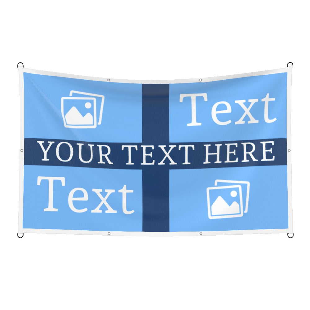 Coventry Custom Printed Football Flag