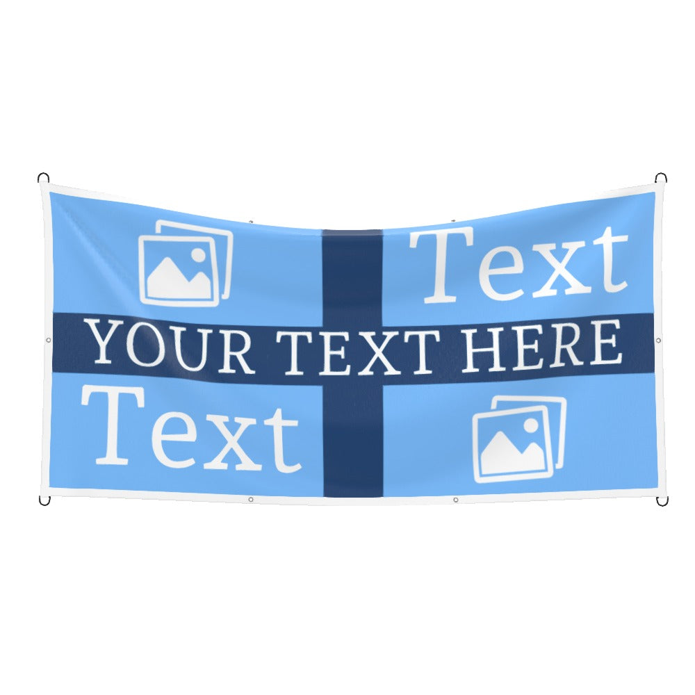 Coventry Custom Printed Football Flag