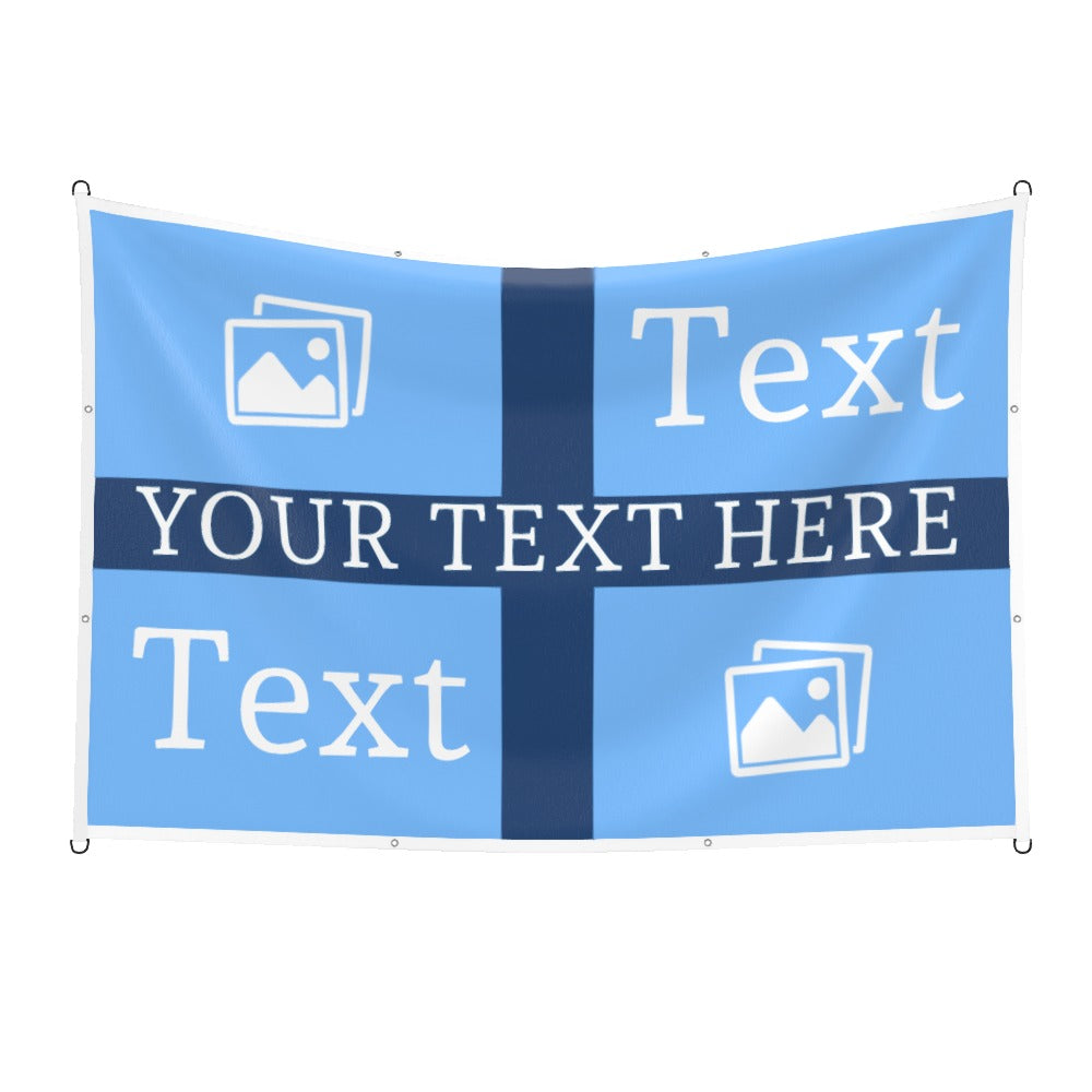 Coventry Custom Printed Football Flag