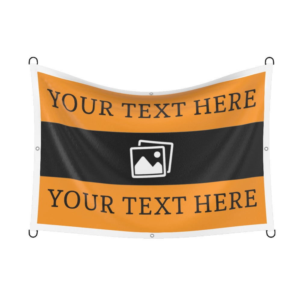 Hull Custom Printed Football Flag