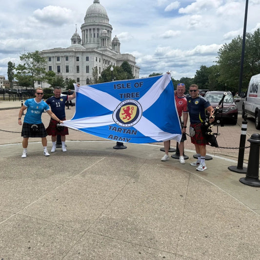 Saltire Football Flag