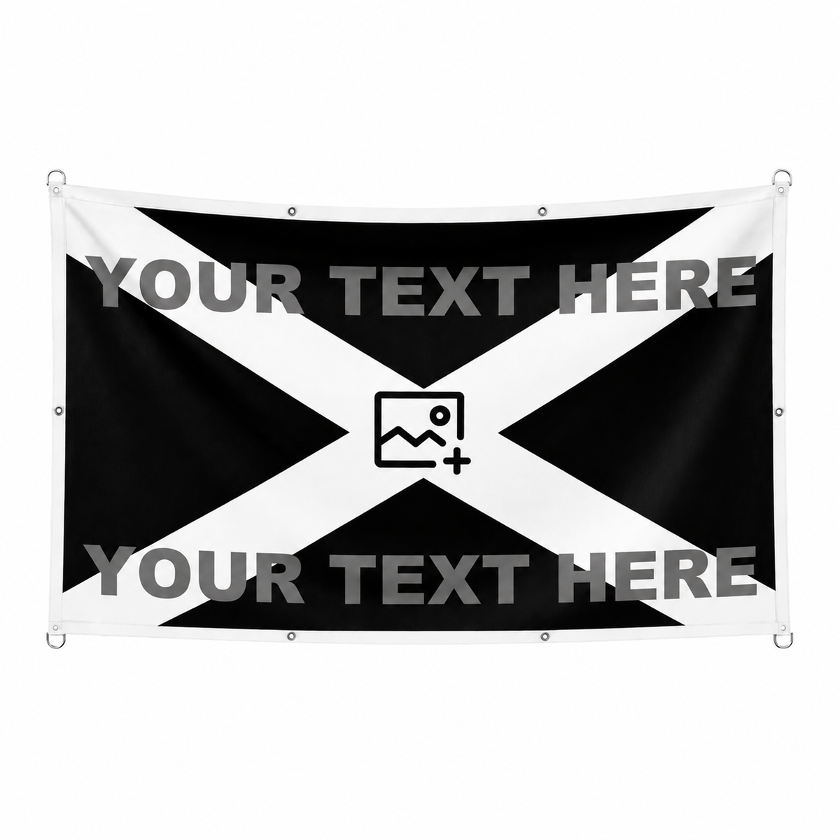 Saltire Custom Football Flag