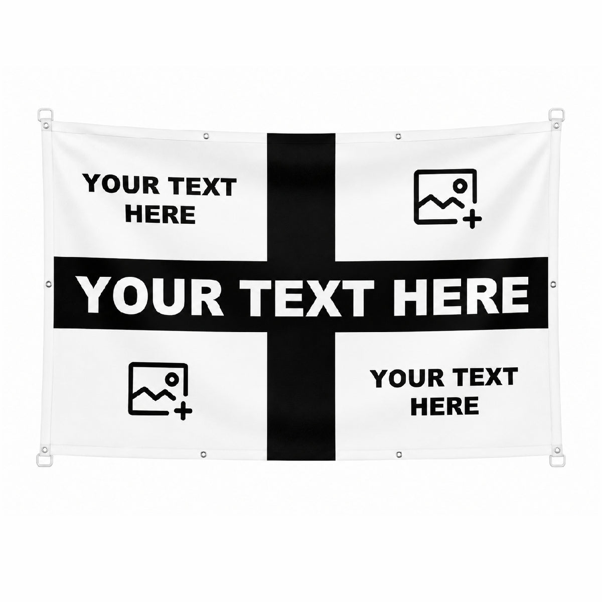 St George's Cross Football Flag