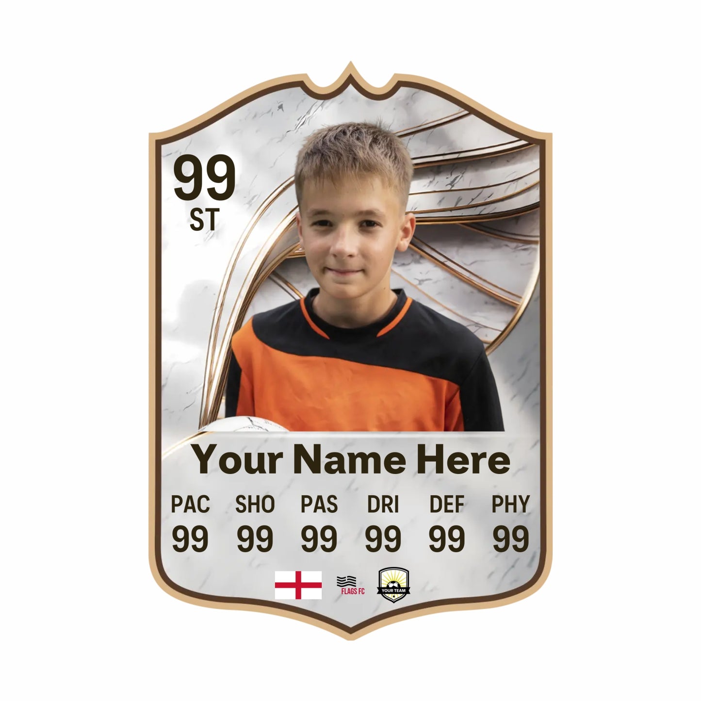 Personalised FC26 Football's Greatest Card