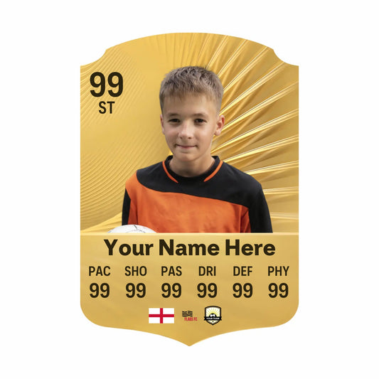 Personalised FC26 Rare Gold Card