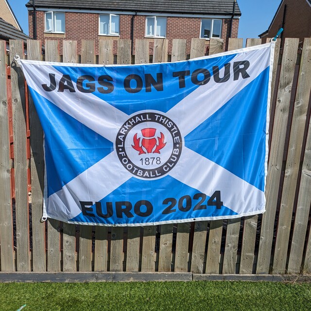 Saltire Football Flag