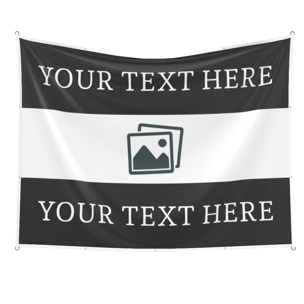 Derby Custom Printed Football Flag