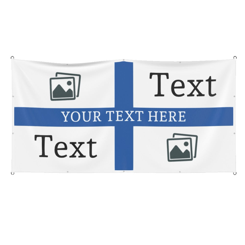 Bristol Rovers Custom Printed Football Flag Personalised