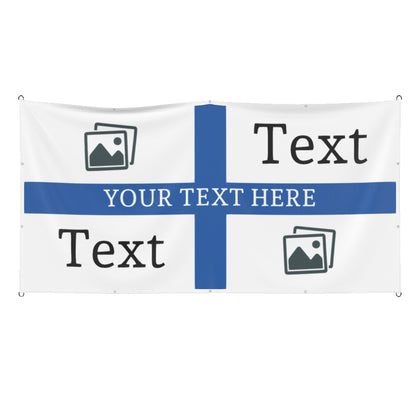 Bristol Rovers Custom Printed Football Flag