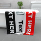 Personalised Man Utd Beach Towel