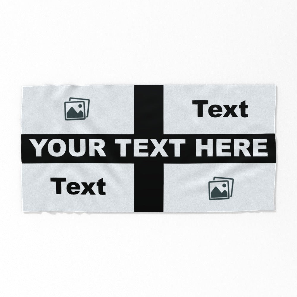 Personalised Newcastle Beach Towel