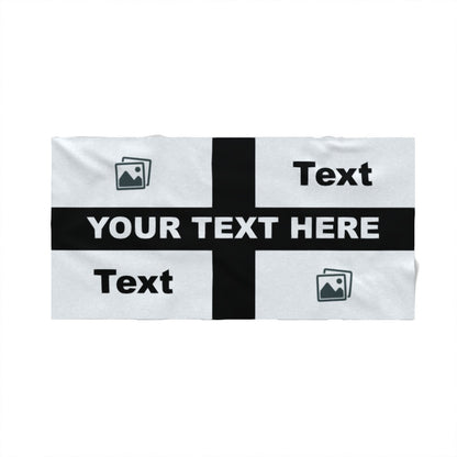 Personalised Newcastle Beach Towel