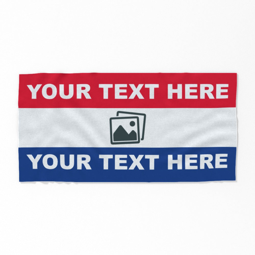 Personalised Rangers Beach Towel