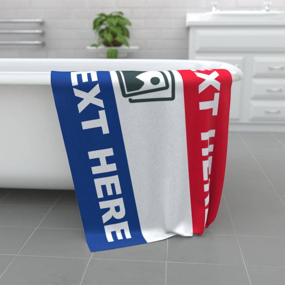 Personalised Rangers Beach Towel